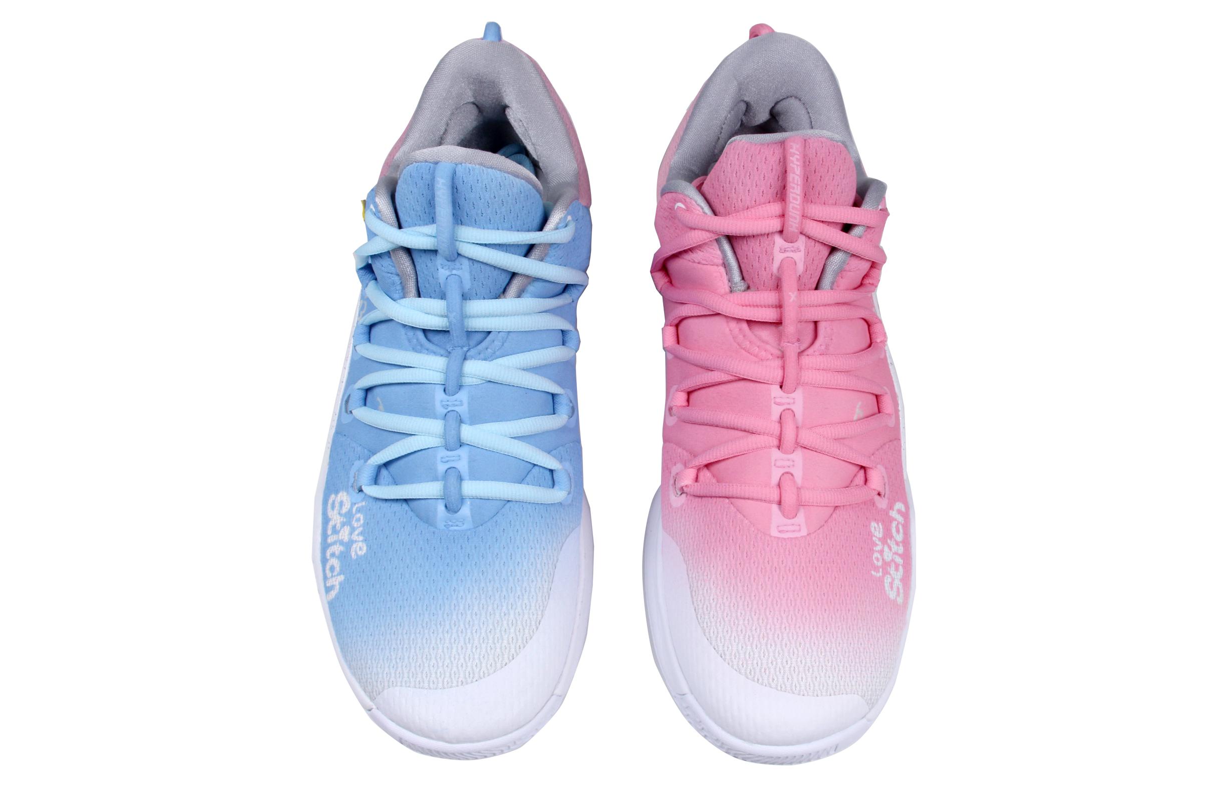 Shop [Sepatu Kustom] Nike Hyperdunk X Low 'Gradasi Senyum Lucu' AR0465-100(TeamJ-七夕鸳鸯可爱笑脸)