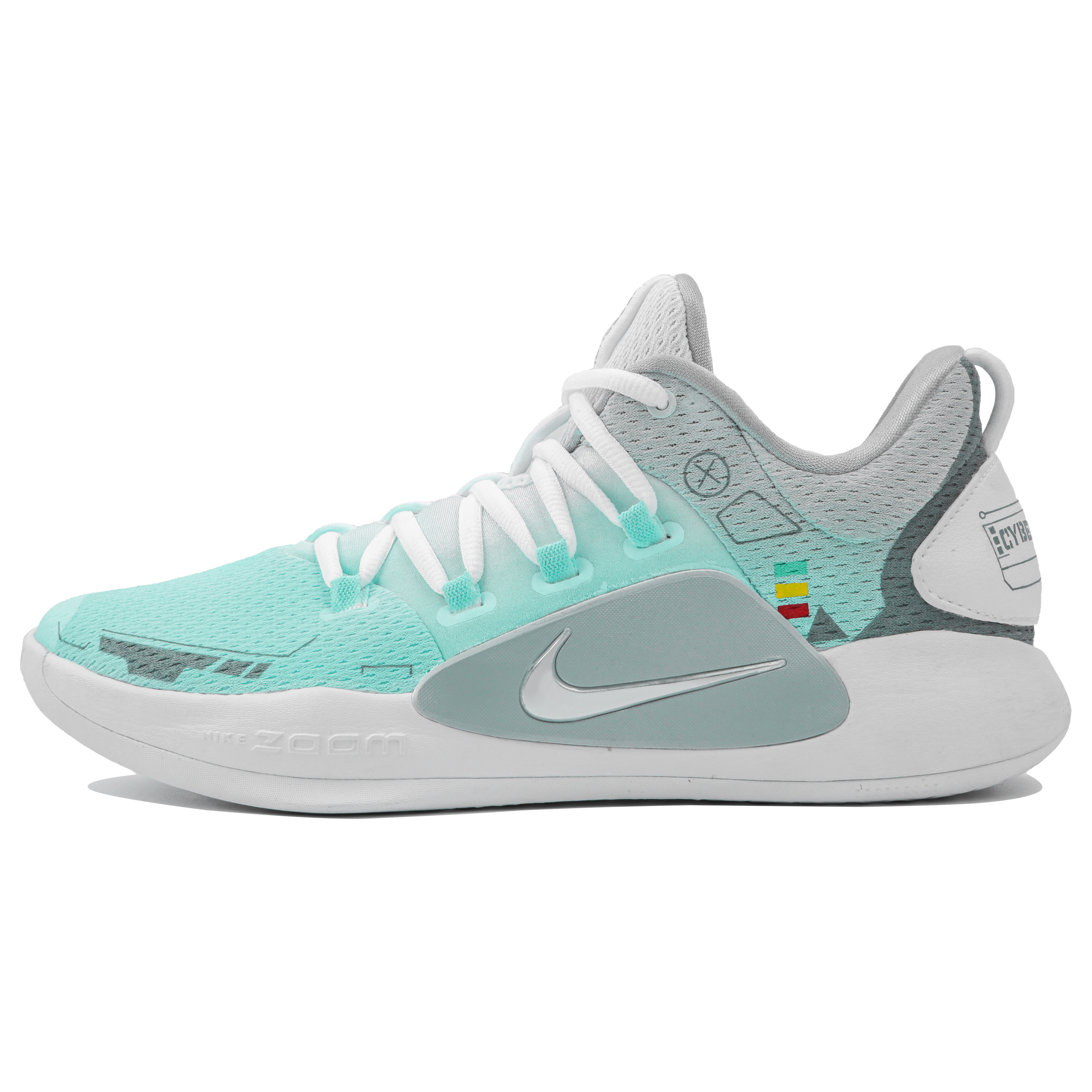 Buy [Sepatu Kustom] Nike Hyperdunk X Low 'Cyber Neon' AR0465-100(Team4-男款改造人SBOX)