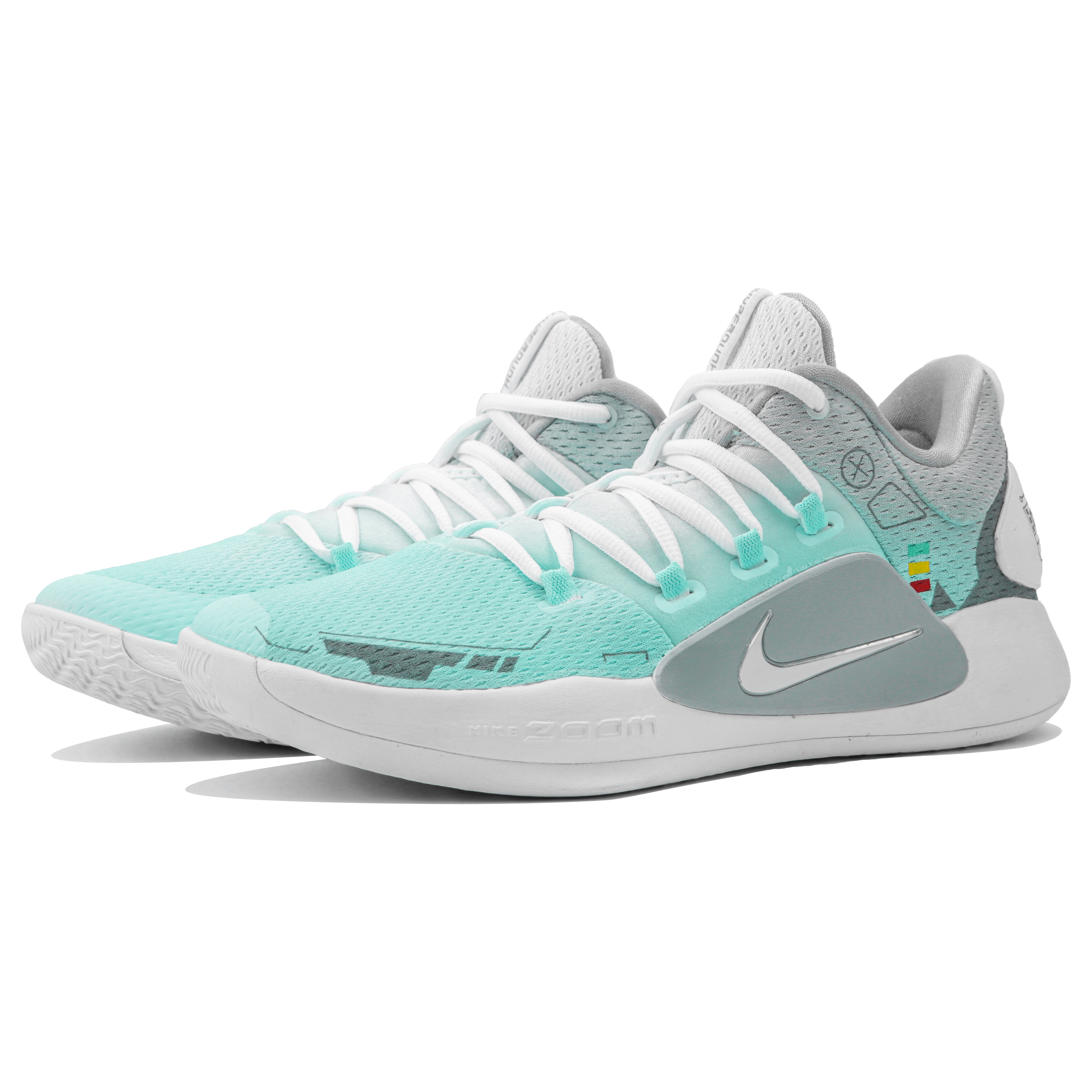 Lookbook [Sepatu Kustom] Nike Hyperdunk X Low 'Cyber Neon' AR0465-100(Team4-男款改造人SBOX)
