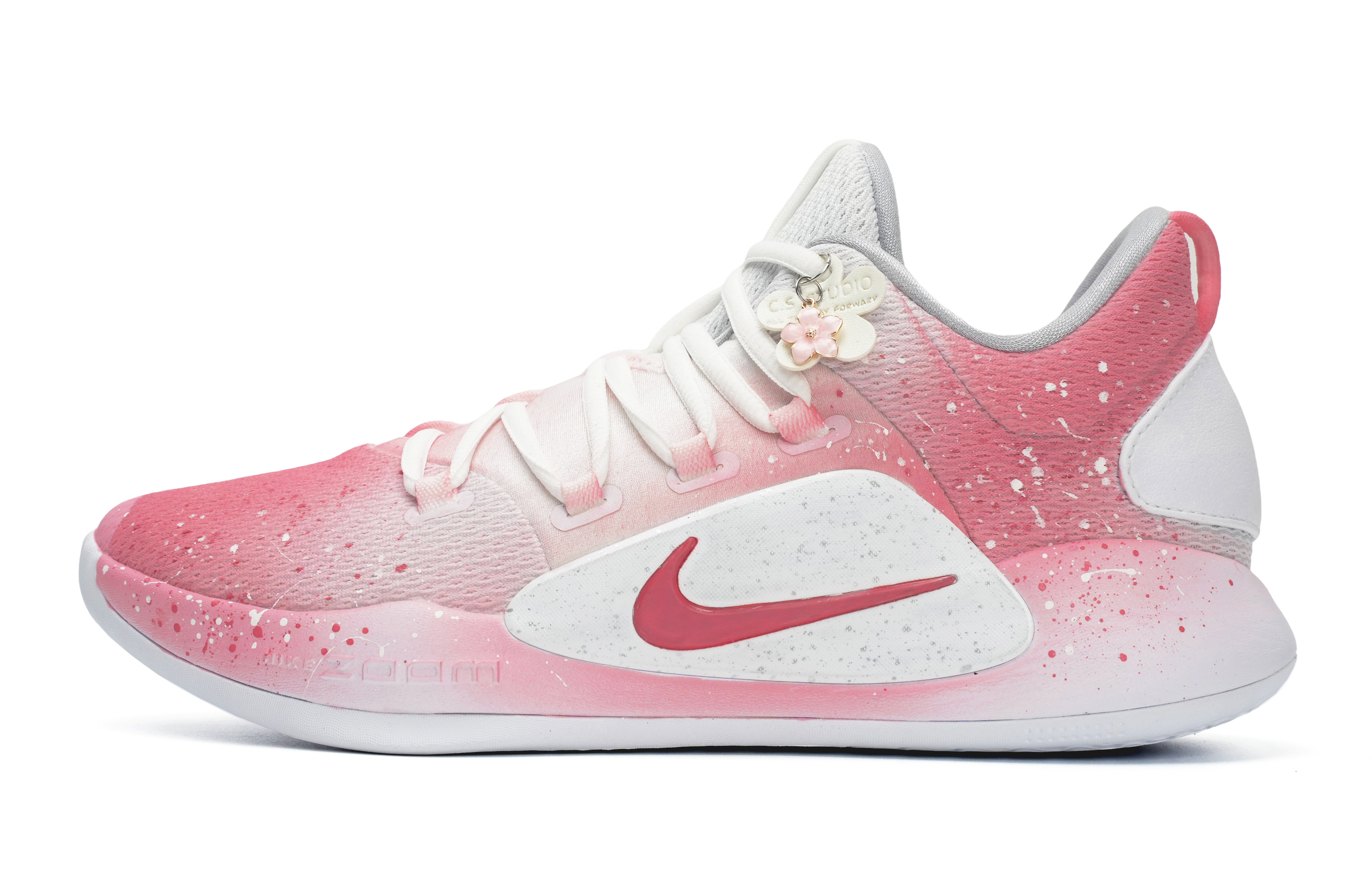 Buy [Sepatu Kustom] Nike Hyperdunk X Low 'Gradient Cherry Blossom' AR0465-100(Team11-渐变樱花男粉S-BOX)