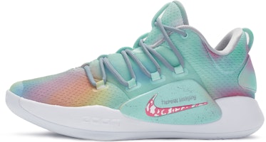 【訂製籃球鞋】Nike Hyperdunk 10 X Low 10 清新漸變 熱成像 手繪噴繪 低筒 籃球鞋 男款 綠紫黃 Buy 【訂製籃球鞋】Nike Hyperdunk 10 X Low 10 清新漸變 熱成像 手繪噴繪 低筒 籃球鞋 男款 綠紫黃