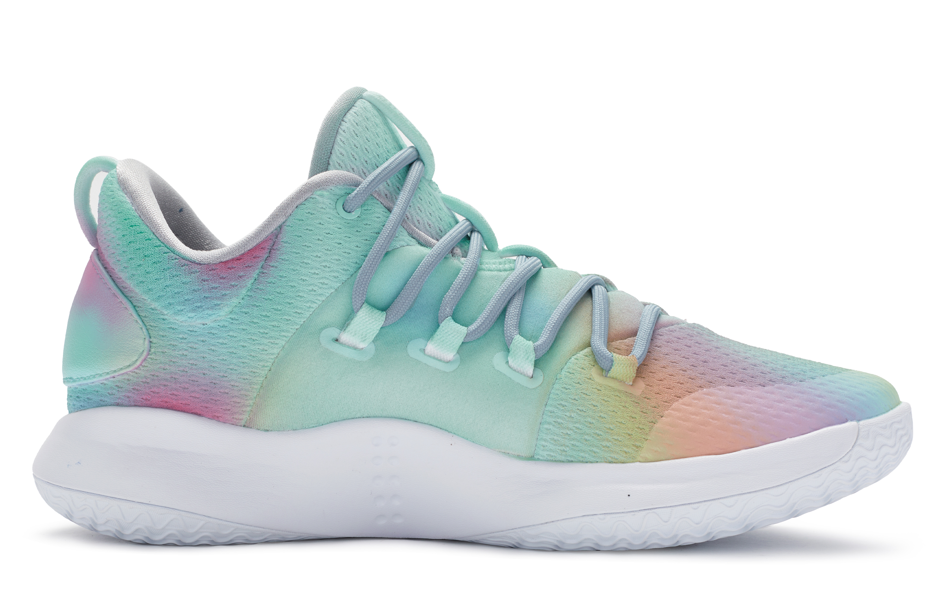 Order [Sepatu Kustom] Nike Hyperdunk X Low 'Gradasi Hijau Ungu Kuning' AR0465-100(TeamR-男款热成像)