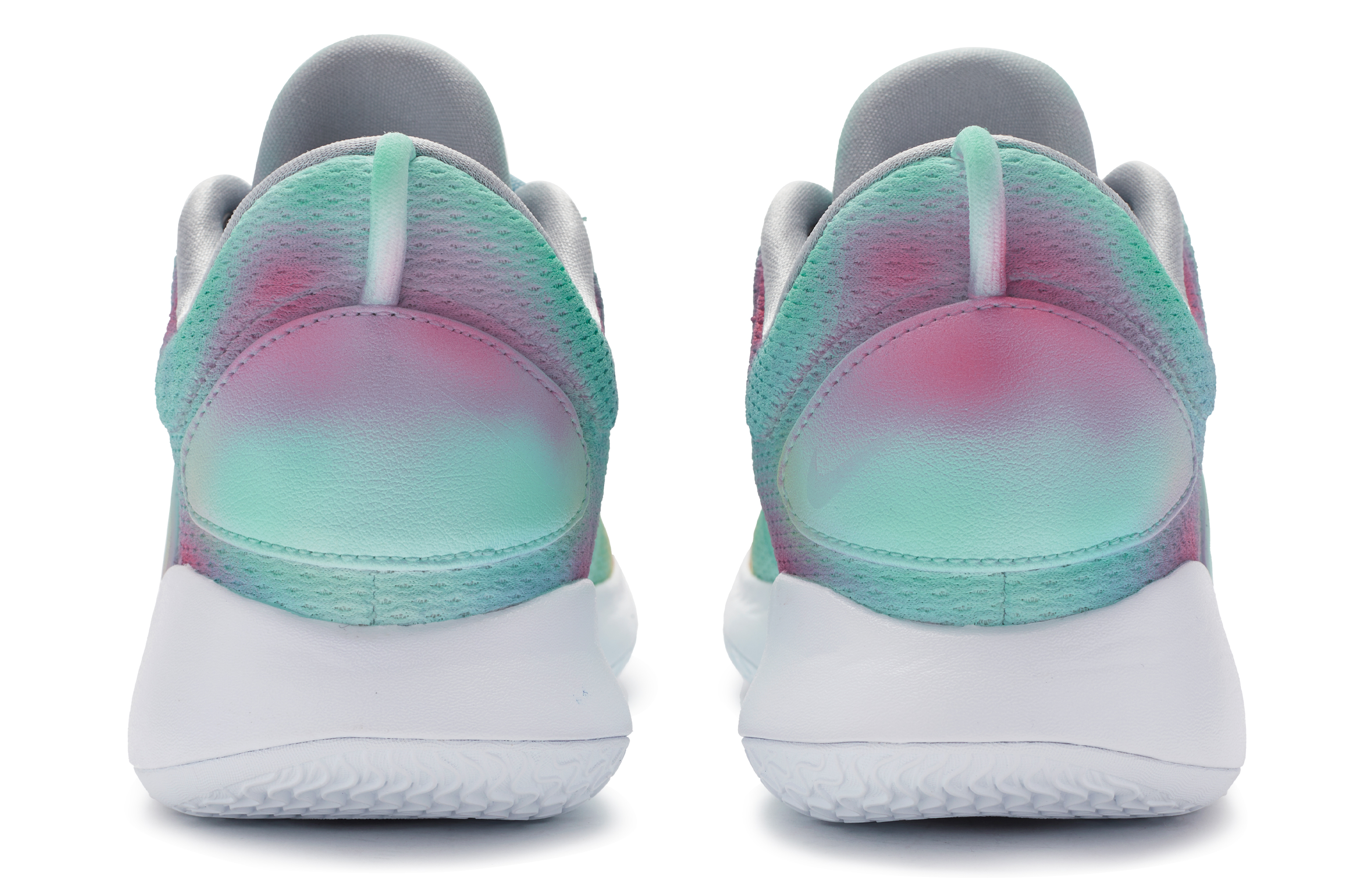 Shop [Sepatu Kustom] Nike Hyperdunk X Low 'Gradasi Hijau Ungu Kuning' AR0465-100(TeamR-男款热成像)