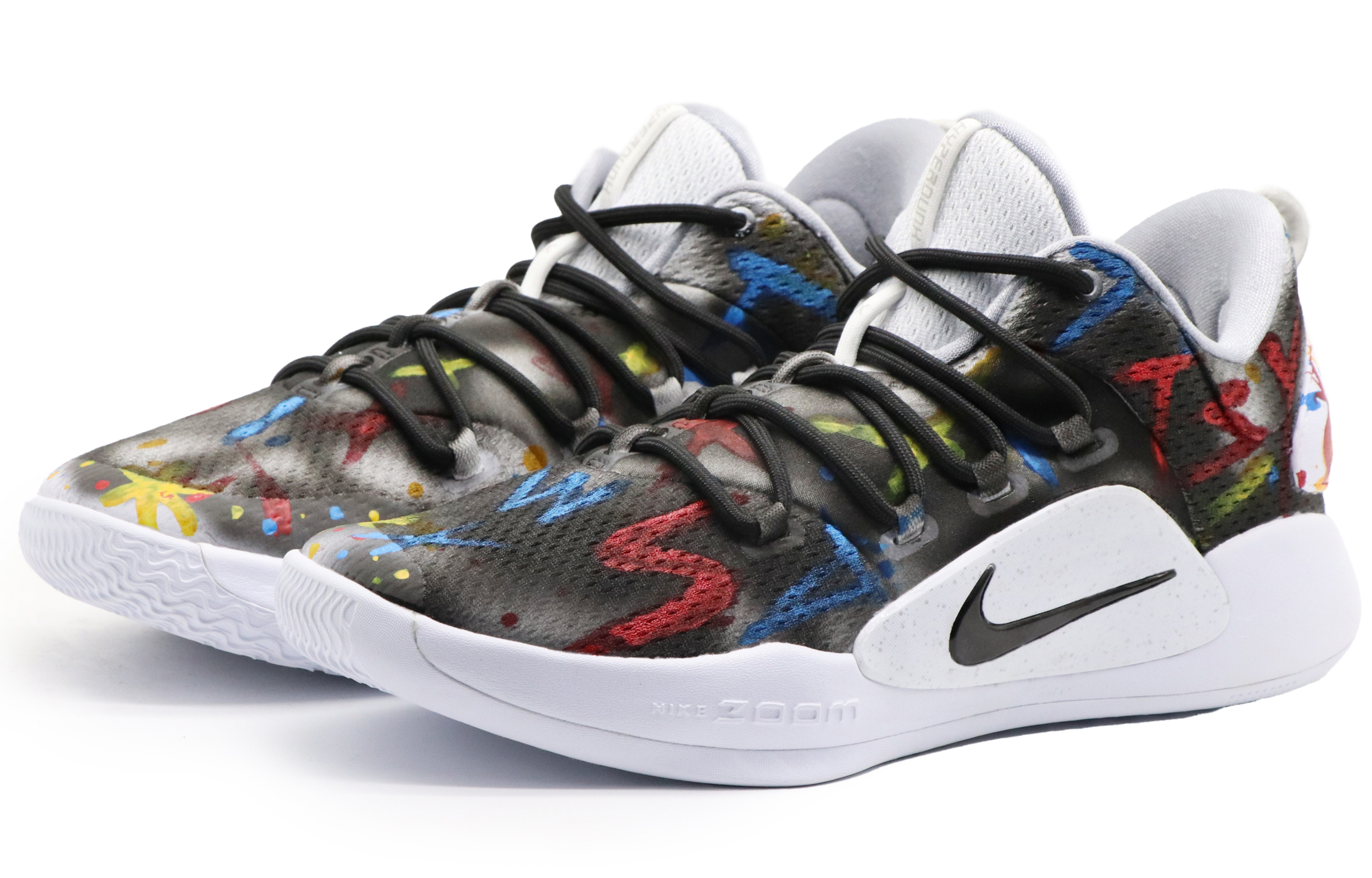 Lookbook Zapatillas Nike Hyperdunk X Low 'Joker Graffiti Guerra y Paz' AR0465-100(Team57-男款小丑)