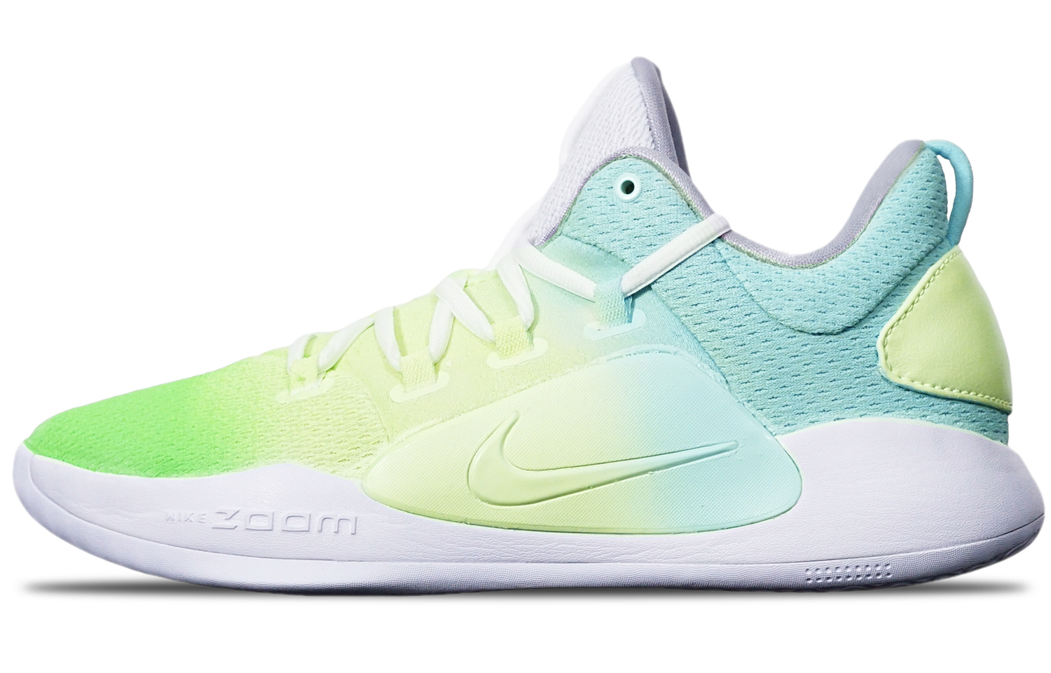 Order 나이키 하이퍼덩크 X 로우 '마카롱 그라데이션' (Nike Hyperdunk X Low '마카롱 그라데이션') AR0465-100(TeamT-绿蓝三色渐变)