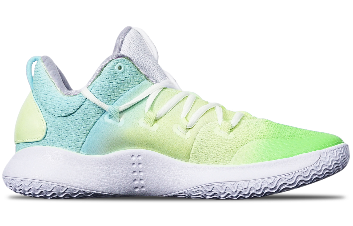 Lookbook 나이키 하이퍼덩크 X 로우 '마카롱 그라데이션' (Nike Hyperdunk X Low '마카롱 그라데이션') AR0465-100(TeamT-绿蓝三色渐变)