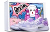 Buy 【定制球鞋】Nike Hyperdunk X 低帮10 馬卡龍配色光暈雪花 限量特殊鞋盒 實戰籃球鞋 男款 紫色漸變