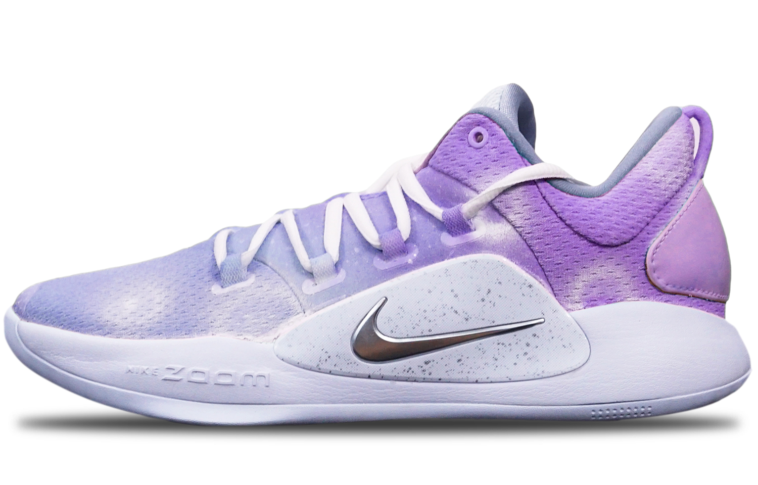 Order 【定制球鞋】Nike Hyperdunk X 低帮10 馬卡龍配色光暈雪花 限量特殊鞋盒 實戰籃球鞋 男款 紫色漸變