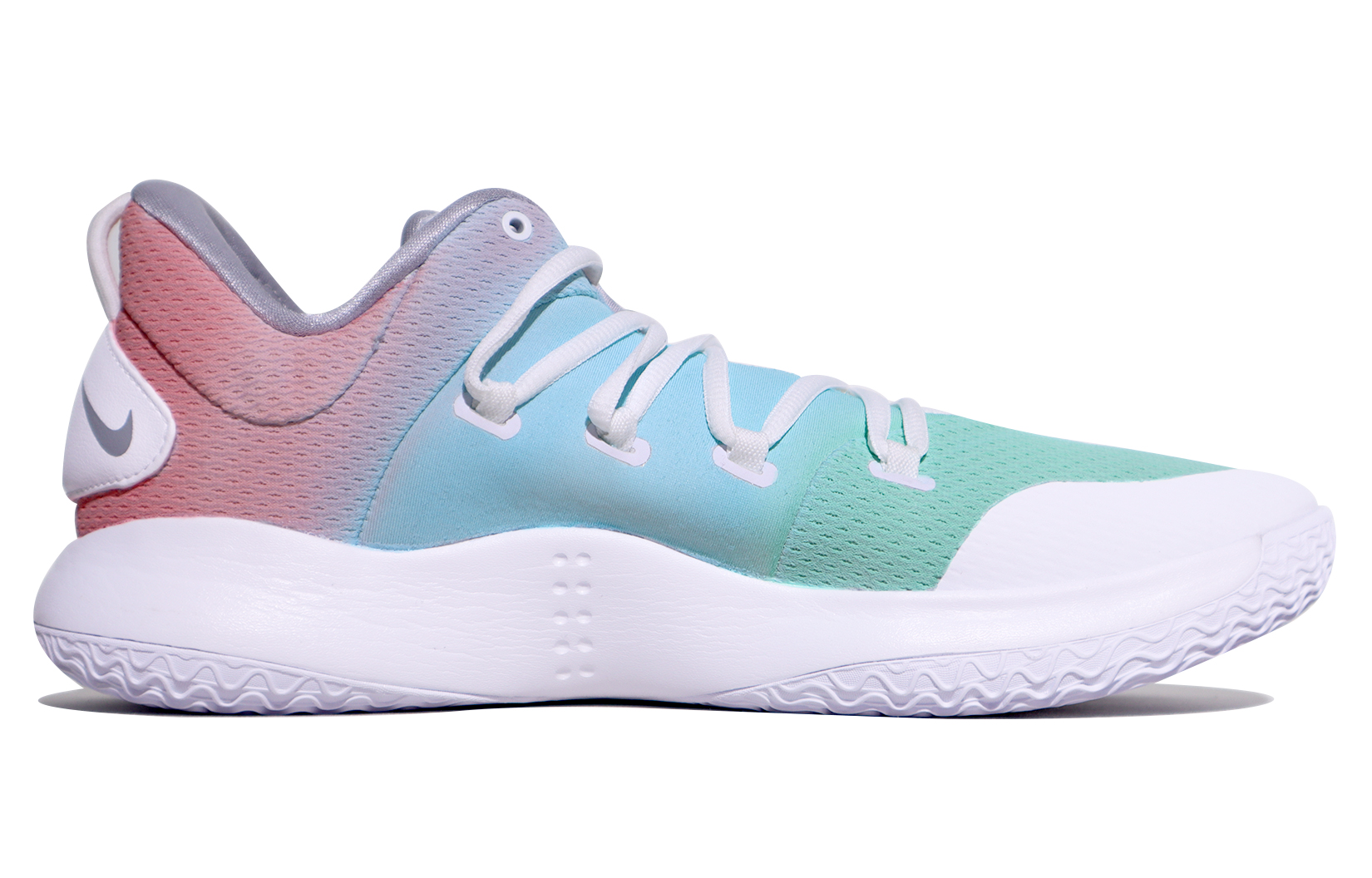 Order [Sepatu Kustom] Nike Hyperdunk X Low 'Marshmallow Graffiti Pudar Pink Biru' AR0465-100(TeamX-渐变涂鸦男款)