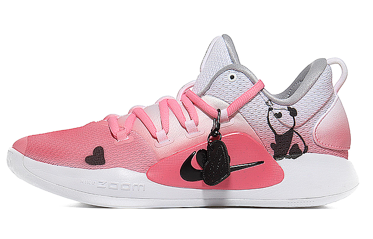 Buy 【訂製球鞋】Nike Hyperdunk X Low 10 摯愛熊貓粉 強化 防滑 低筒 籃球鞋 男款 粉紅色