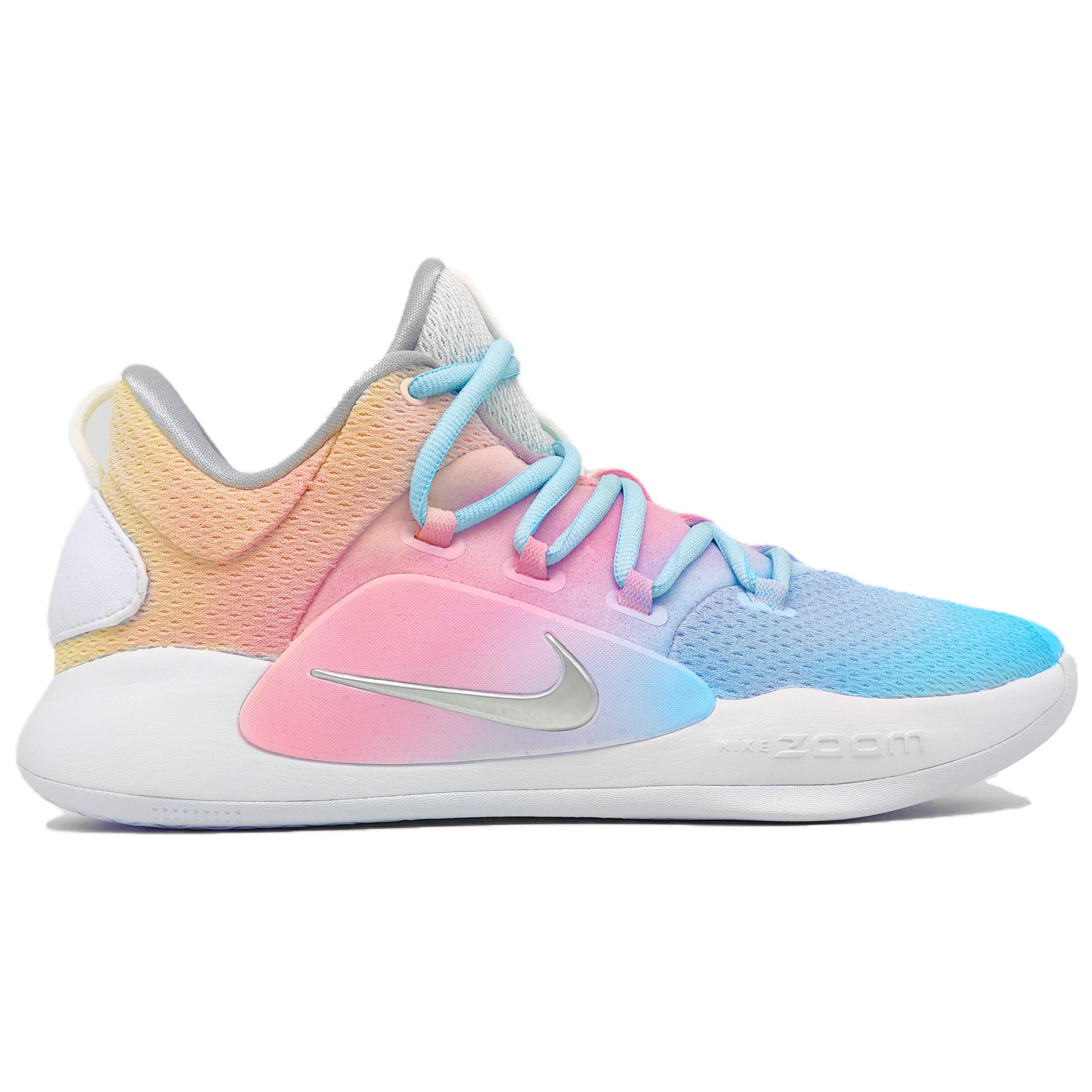 Order 【訂製籃球鞋】Nike Hyperdunk X Low 10 粉藍鴛鴦漸變 夏日清爽 低筒 實戰籃球鞋 男款 粉藍黃