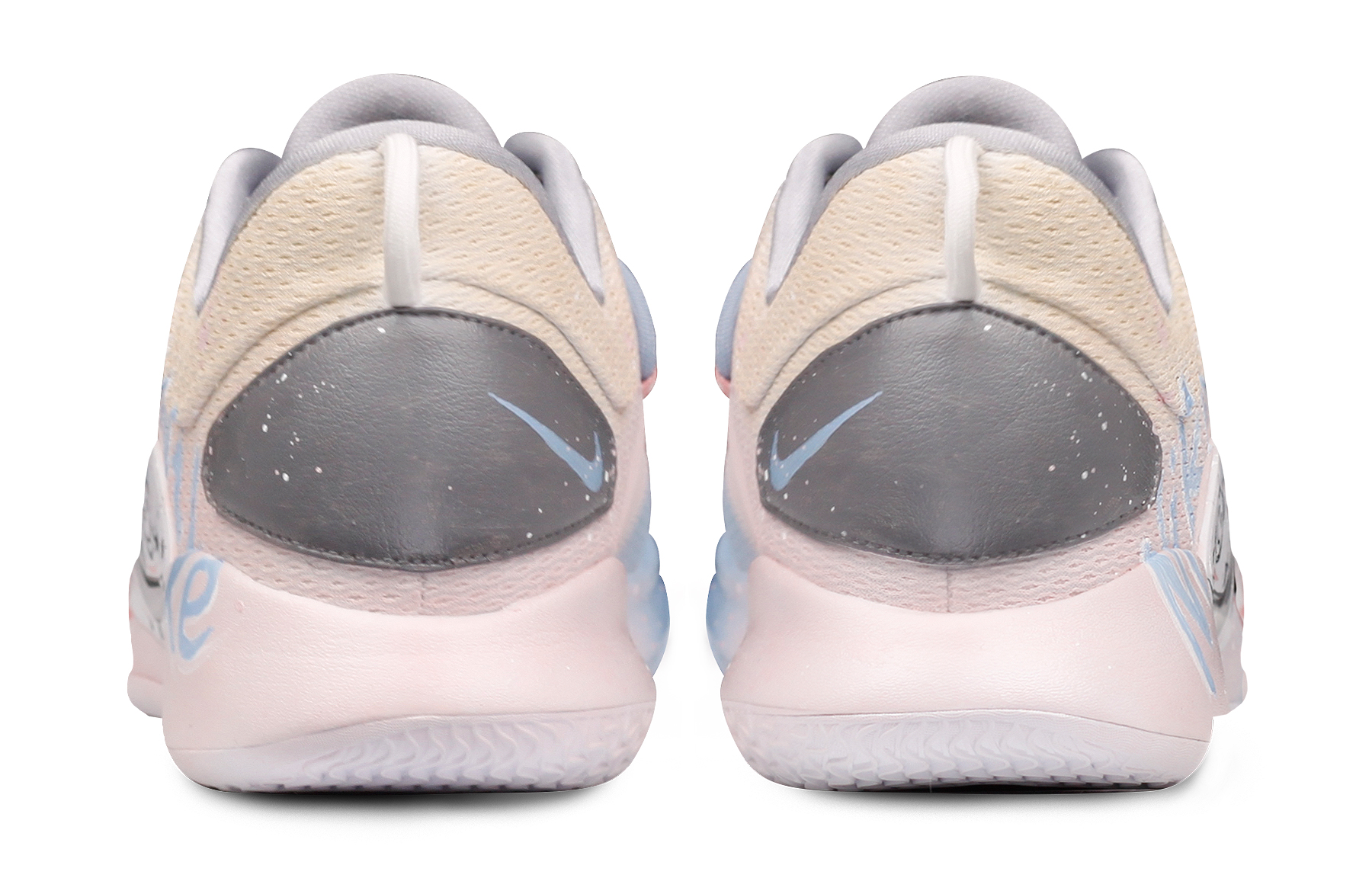 Purchase [Kasut Custom] Nike Hyperdunk X Low 'Pink Putih Graffiti' AR0465-100(Team41-渐变篮球鞋)