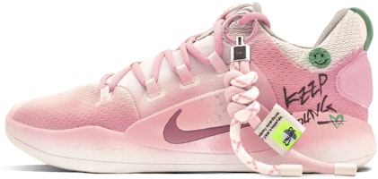 【定製球鞋】Nike Hyperdunk X Low 10 夏日心動 漸變 防滑耐磨 低筒 籃球鞋 男款 粉白 Order 【定製球鞋】Nike Hyperdunk X Low 10 夏日心動 漸變 防滑耐磨 低筒 籃球鞋 男款 粉白