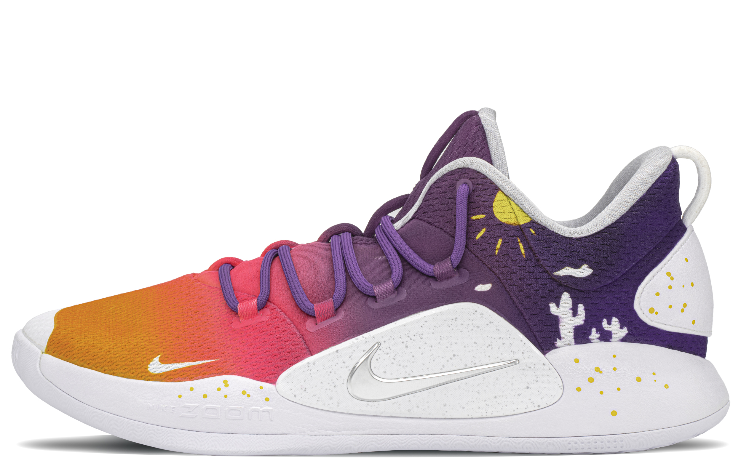Buy [Kasut Custom] Nike Hyperdunk X Low 'Suns Graffiti' AR0465-100-486610