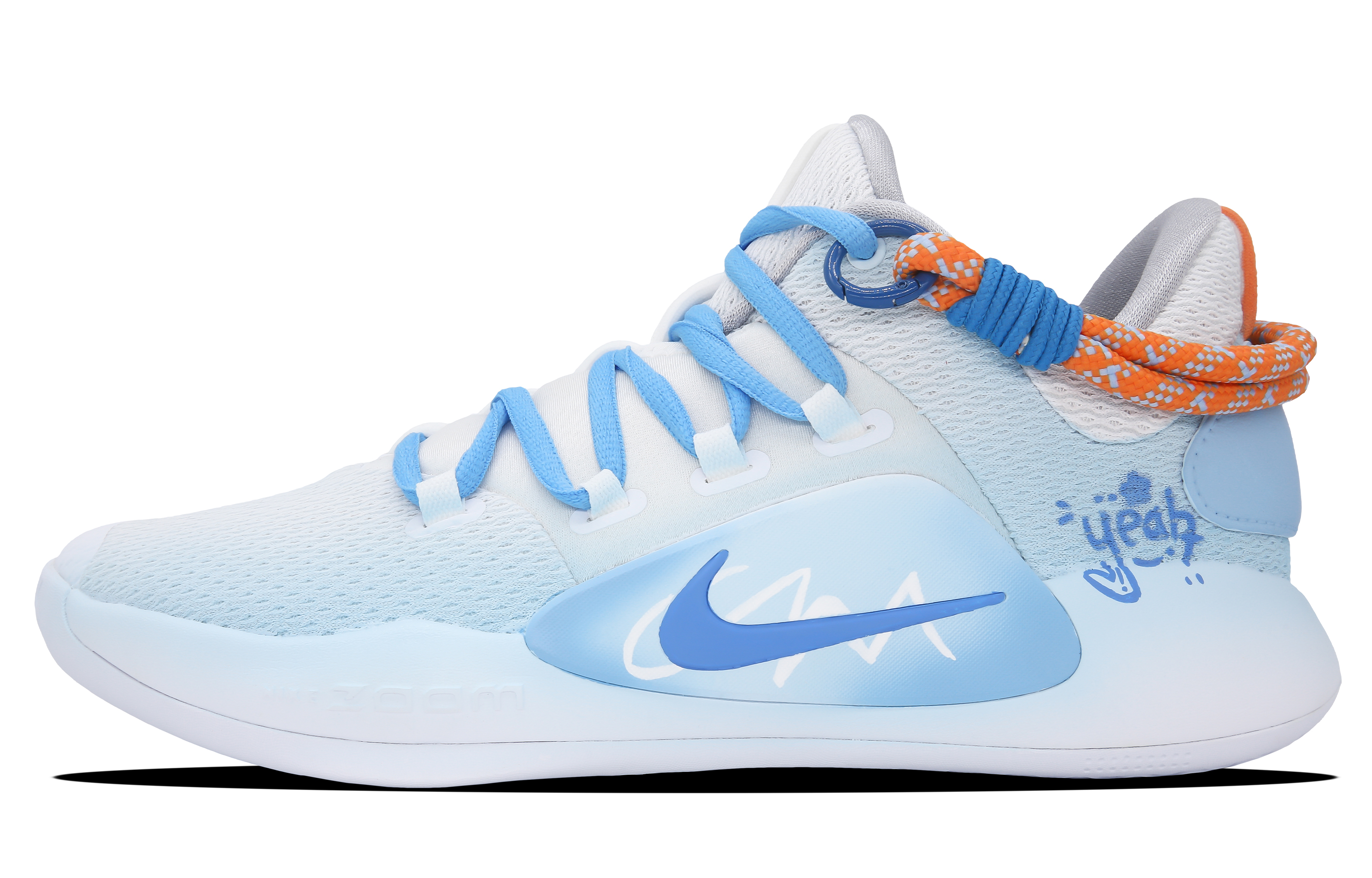 Buy [Nike Sepatu Custom] Nike Hyperdunk X Low 'Sunset Beach' AR0465-100(Team28-男款落日海滩)