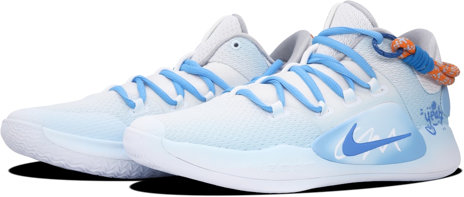 【客製球鞋】Nike Hyperdunk X Low 10 White 夕陽海灘 特殊鞋盒 低筒 實戰籃球鞋 男款 藍白 Lookbook 【客製球鞋】Nike Hyperdunk X Low 10 White 夕陽海灘 特殊鞋盒 低筒 實戰籃球鞋 男款 藍白