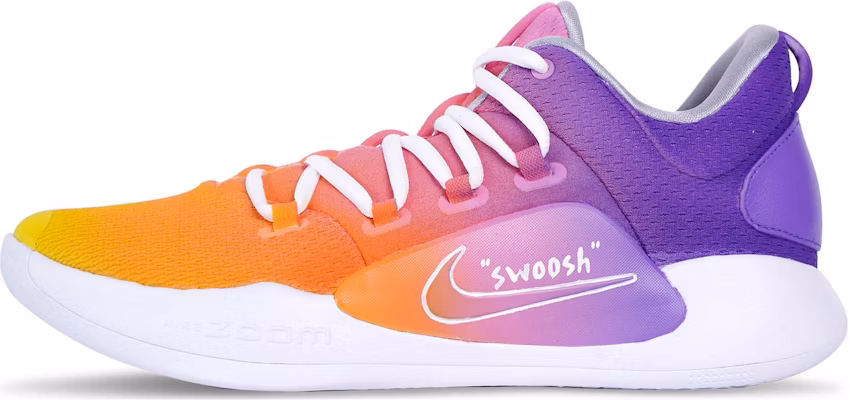 【訂製籃球鞋】Nike Hyperdunk X Low 10 日落 太陽隊 漸層 顏色變化 球星 真實戰鬥 低筒 籃球鞋 男款 白紫橙 Buy 【訂製籃球鞋】Nike Hyperdunk X Low 10 日落 太陽隊 漸層 顏色變化 球星 真實戰鬥 低筒 籃球鞋 男款 白紫橙