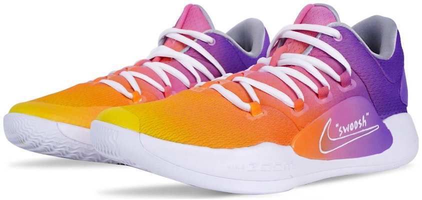 【訂製籃球鞋】Nike Hyperdunk X Low 10 日落 太陽隊 漸層 顏色變化 球星 真實戰鬥 低筒 籃球鞋 男款 白紫橙 Lookbook 【訂製籃球鞋】Nike Hyperdunk X Low 10 日落 太陽隊 漸層 顏色變化 球星 真實戰鬥 低筒 籃球鞋 男款 白紫橙