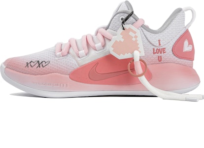 【客製化球鞋】 Nike Hyperdunk X Low 10 心動塗鴉 情人節 玖柒 噴繪 低幫 實戰籃球鞋 男款 粉白 Buy 【客製化球鞋】 Nike Hyperdunk X Low 10 心動塗鴉 情人節 玖柒 噴繪 低幫 實戰籃球鞋 男款 粉白