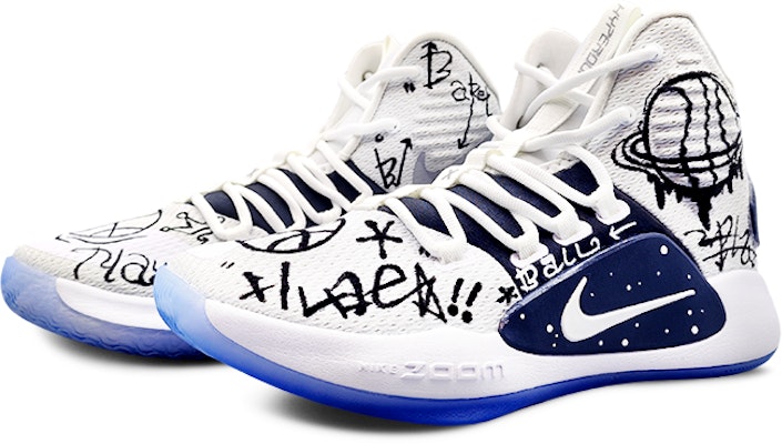 【定製球鞋】Nike Hyperdunk X 二次元 漫畫 塗鴉 潑墨 意識流 中幫 籃球鞋 男款 黑白 Lookbook 【定製球鞋】Nike Hyperdunk X 二次元 漫畫 塗鴉 潑墨 意識流 中幫 籃球鞋 男款 黑白