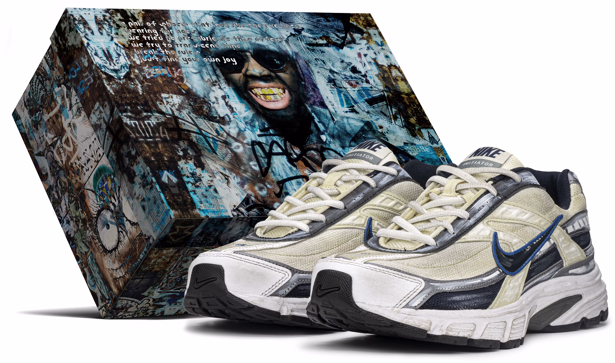 custom-shoes-nike-initiator-apocalypse-distressed-grey-black-white