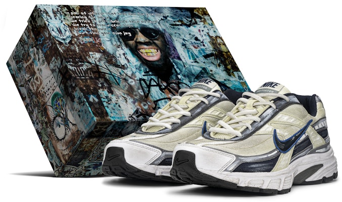 【客製球鞋】Nike Initiator FZBB 末日 老化禮盒 織物防滑 低筒跑步鞋 男款 灰黑白 Buy 【客製球鞋】Nike Initiator FZBB 末日 老化禮盒 織物防滑 低筒跑步鞋 男款 灰黑白