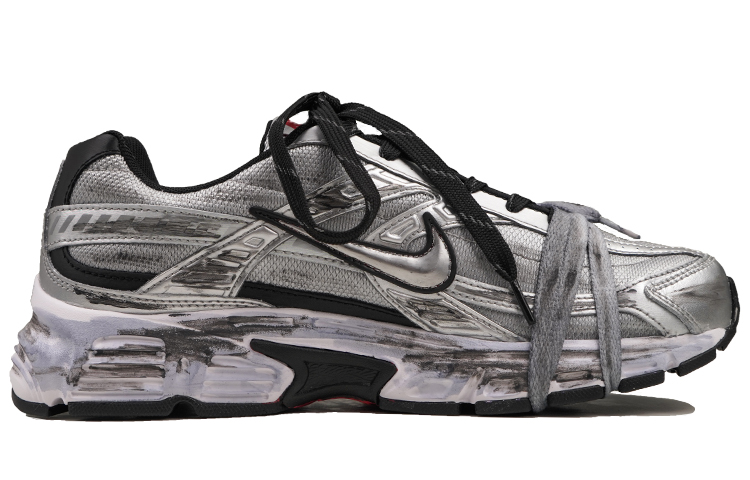 Lookbook [Kasut Custom] Nike Initiator 'Blade Runner Hitam-Perak' 394055-001-465861