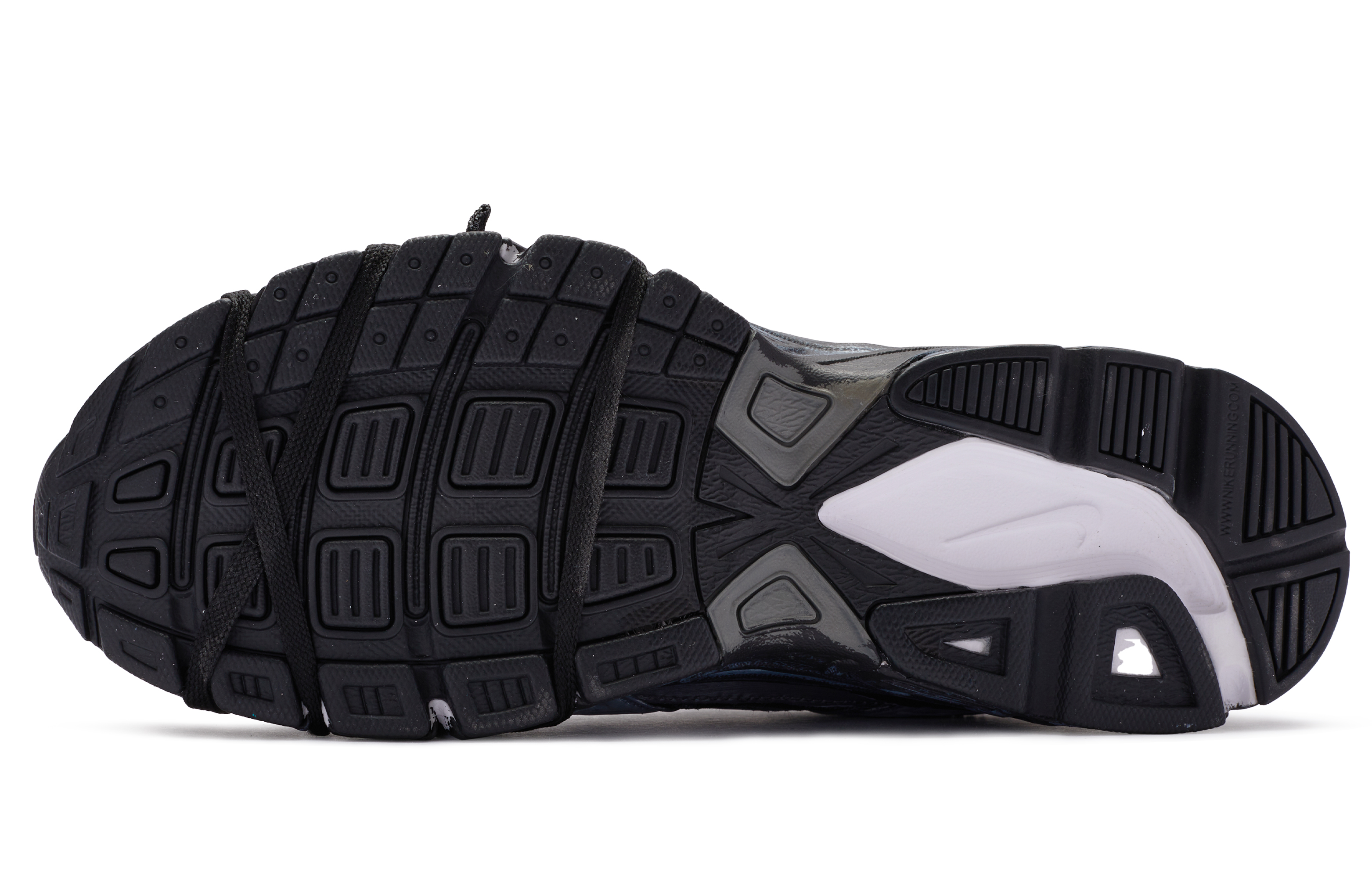 Details for 나이키 이니시에이터 '실버 블랙 블루' 커스텀 슈즈 394055-101(TeamR-男款银翼杀手)