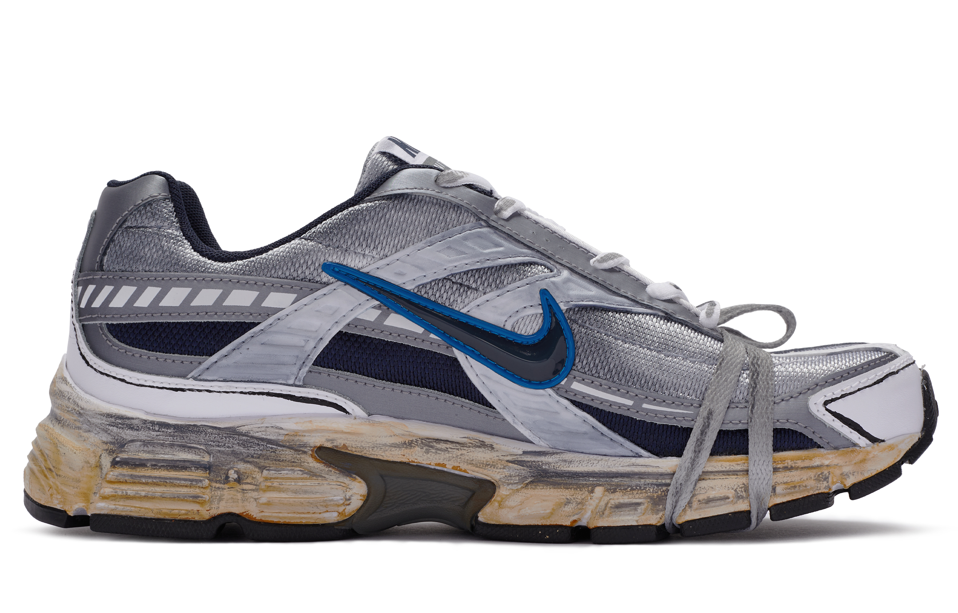 Order ナイキ イニシエーター "スモッググレー デコン" (カスタム) 394055-101(TeamR-男款雾霾灰)