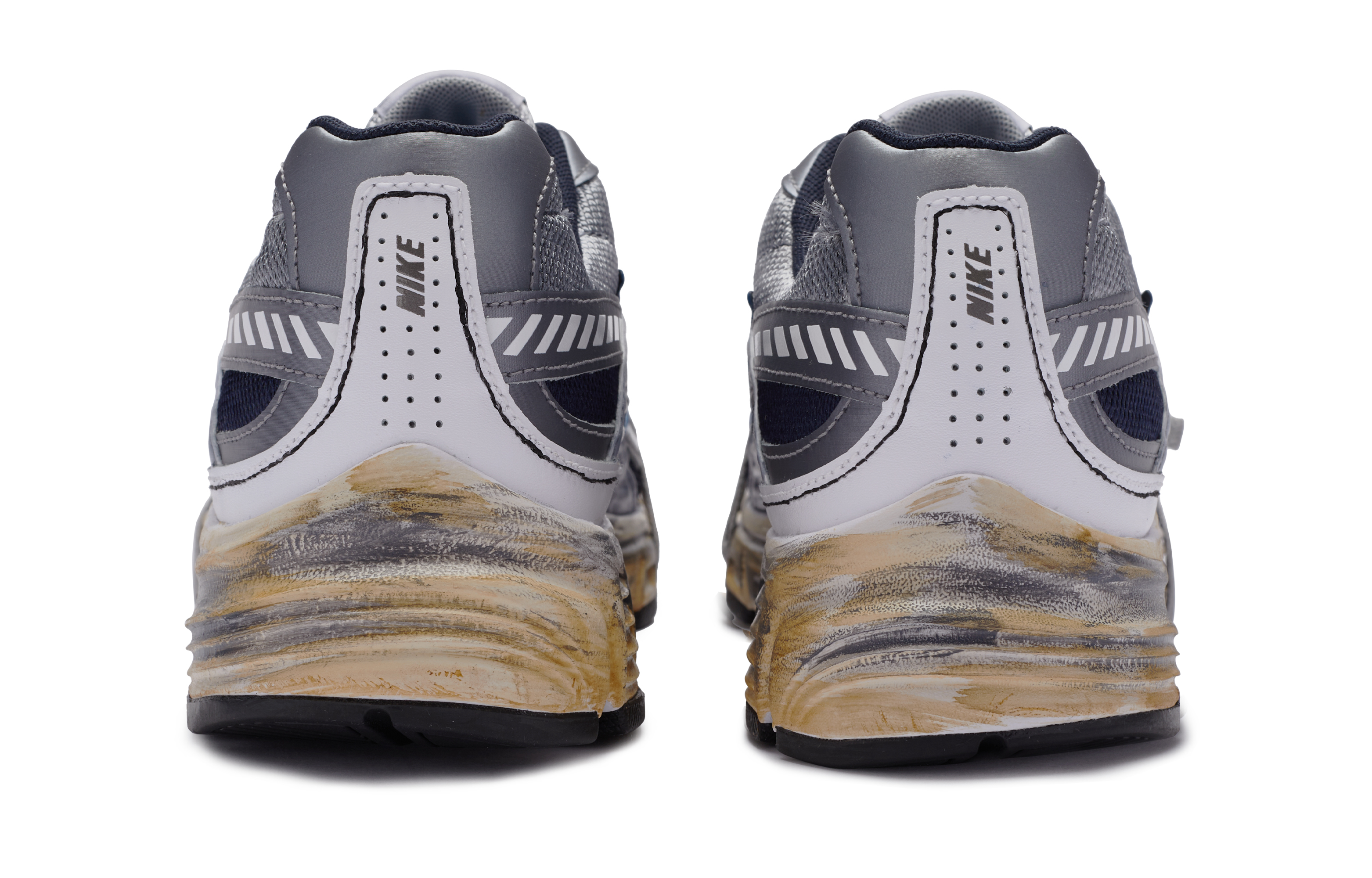 Purchase ナイキ イニシエーター "スモッググレー デコン" (カスタム) 394055-101(TeamR-男款雾霾灰)