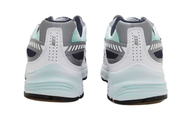 Lookbook 나이키 이니시에이터 '화이트-그린 그라데이션' (커스텀) 394055-101(Team拾玖-蓝绿跑鞋S-BOX）