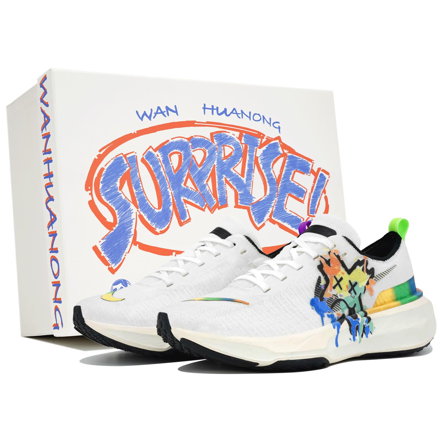 Buy [定制鞋款] 耐克Invincible Run 3 '涂鸦心情' FJ1046-100(Team113-涂鸦心情S-BOX)