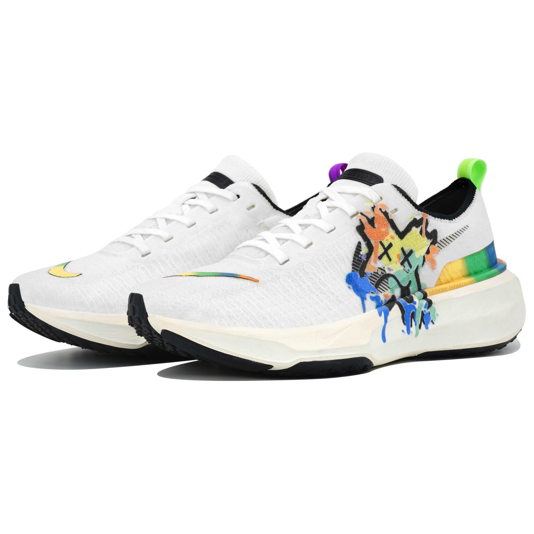 Shop [定制鞋款] 耐克Invincible Run 3 '涂鸦心情' FJ1046-100(Team113-涂鸦心情S-BOX)