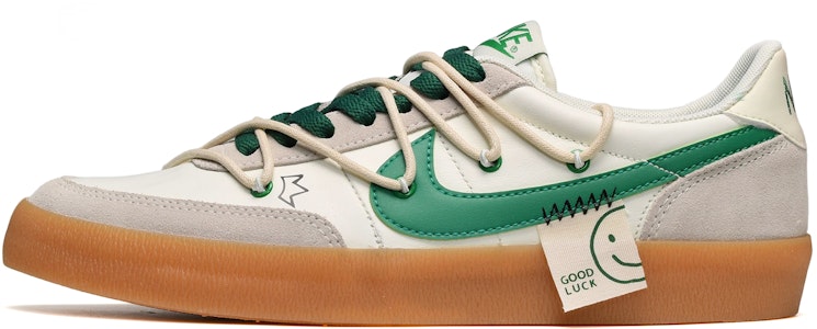 나이키 J.크루 킬샷 스마일 화이트-그린 (커스텀) 432997-111(TeamE-男款笑脸布贴白绿QD) Buy 나이키 J.크루 킬샷 스마일 화이트-그린 (커스텀) 432997-111(TeamE-男款笑脸布贴白绿QD)