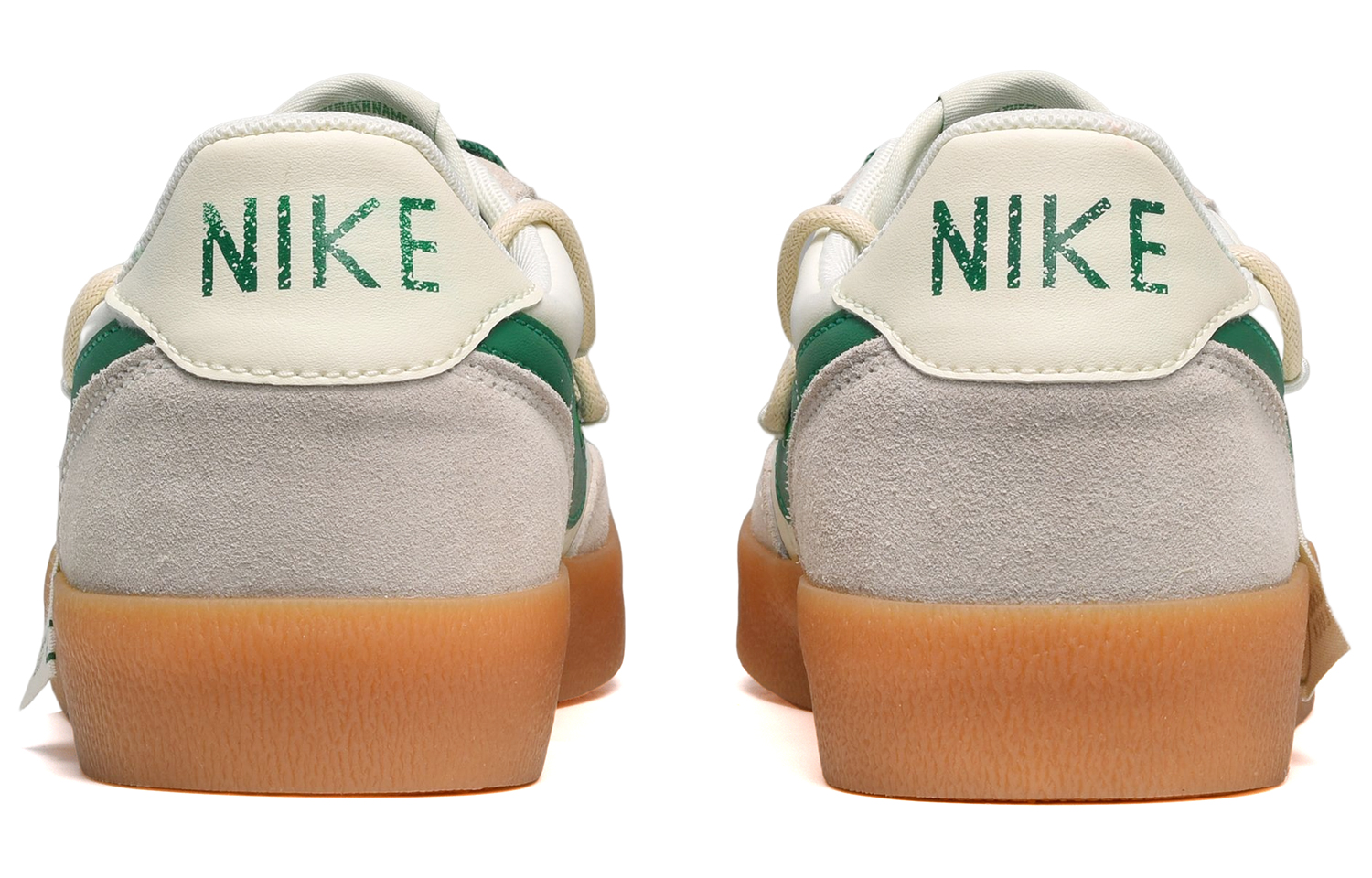 Shop [Kasut Custom] Nike J.Crew x Killshot 'Smiley Patch Putih-Hijau' 432997-111(TeamE-男款笑脸布贴白绿QD)