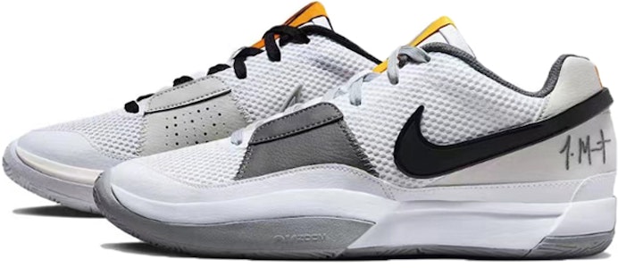 【客製籃球鞋】 Nike Ja 1 莫蘭特1代 黑暗蝙蝠 個性 潮流 防滑 低筒 籃球鞋 男款 黑灰 Details for 【客製籃球鞋】 Nike Ja 1 莫蘭特1代 黑暗蝙蝠 個性 潮流 防滑 低筒 籃球鞋 男款 黑灰