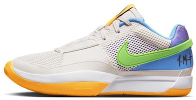 【定制球鞋】Nike Ja 1 莫蘭特1代 自由美麗 清新 防滑 耐磨 低幫 籃球鞋 男款 灰藍橙 Details for 【定制球鞋】Nike Ja 1 莫蘭特1代 自由美麗 清新 防滑 耐磨 低幫 籃球鞋 男款 灰藍橙