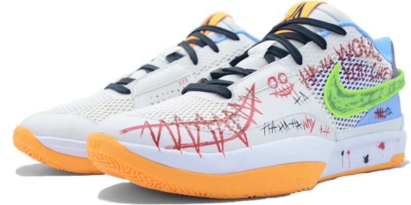 【カスタムシューズ】ナイキ Ja 1 'Graffiti Clown' DR8786-001-444446 DR8786-001-444446 Lookbook 【カスタムシューズ】ナイキ Ja 1 'Graffiti Clown' DR8786-001-444446 DR8786-001-444446