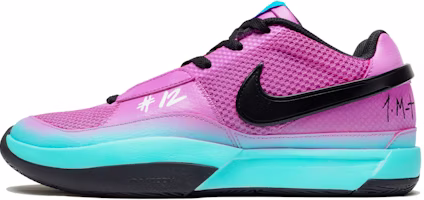 【客製化球鞋】Nike Ja 1 莫蘭特1代 彈性反彈 邁阿密 南海岸配色 防滑耐磨透氣 低筒 籃球鞋 男女同款 紫藍 Buy 【客製化球鞋】Nike Ja 1 莫蘭特1代 彈性反彈 邁阿密 南海岸配色 防滑耐磨透氣 低筒 籃球鞋 男女同款 紫藍