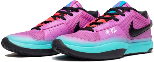 【客製化球鞋】Nike Ja 1 莫蘭特1代 彈性反彈 邁阿密 南海岸配色 防滑耐磨透氣 低筒 籃球鞋 男女同款 紫藍 Lookbook 【客製化球鞋】Nike Ja 1 莫蘭特1代 彈性反彈 邁阿密 南海岸配色 防滑耐磨透氣 低筒 籃球鞋 男女同款 紫藍