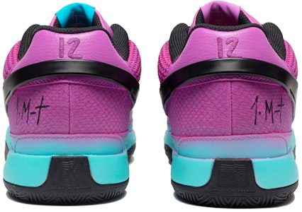 【客製化球鞋】Nike Ja 1 莫蘭特1代 彈性反彈 邁阿密 南海岸配色 防滑耐磨透氣 低筒 籃球鞋 男女同款 紫藍 Purchase 【客製化球鞋】Nike Ja 1 莫蘭特1代 彈性反彈 邁阿密 南海岸配色 防滑耐磨透氣 低筒 籃球鞋 男女同款 紫藍