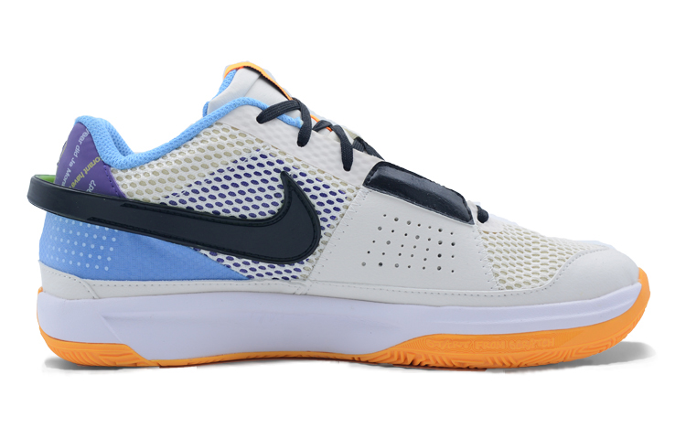 Order 【客製化球鞋】Nike Ja 1 莫蘭特1代 Trivia'EP 通緝令 塗鴉 時尚 防滑 低筒 籃球鞋 男款 灰黃藍