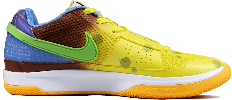 【客製化球鞋】 Nike Ja 1 莫蘭特1代 ‘Trivia‘EP 海綿 星星 漸變 耐磨 低筒 籃球鞋 男款 黃棕 Order 【客製化球鞋】 Nike Ja 1 莫蘭特1代 ‘Trivia‘EP 海綿 星星 漸變 耐磨 低筒 籃球鞋 男款 黃棕