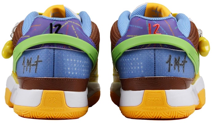 【客製化球鞋】 Nike Ja 1 莫蘭特1代 ‘Trivia‘EP 海綿 星星 漸變 耐磨 低筒 籃球鞋 男款 黃棕 Purchase 【客製化球鞋】 Nike Ja 1 莫蘭特1代 ‘Trivia‘EP 海綿 星星 漸變 耐磨 低筒 籃球鞋 男款 黃棕