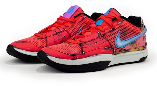 ナイキ JA 1 EP "BBQ" カスタムシューズ DR8786-800(Team柒-男女款莫兰特钢铁侠) Lookbook ナイキ JA 1 EP "BBQ" カスタムシューズ DR8786-800(Team柒-男女款莫兰特钢铁侠)