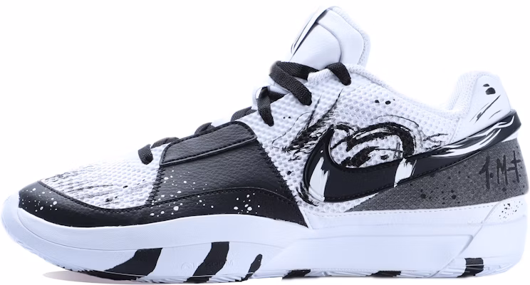 【客製化球鞋】 Nike Ja 1 EP VAM鯊魚客製化 中國龍 山水風 水墨風 東方古韻 龍年限定 腳下生風 實戰 防滑 低筒 籃球鞋 男款 黑白 Buy 【客製化球鞋】 Nike Ja 1 EP VAM鯊魚客製化 中國龍 山水風 水墨風 東方古韻 龍年限定 腳下生風 實戰 防滑 低筒 籃球鞋 男款 黑白