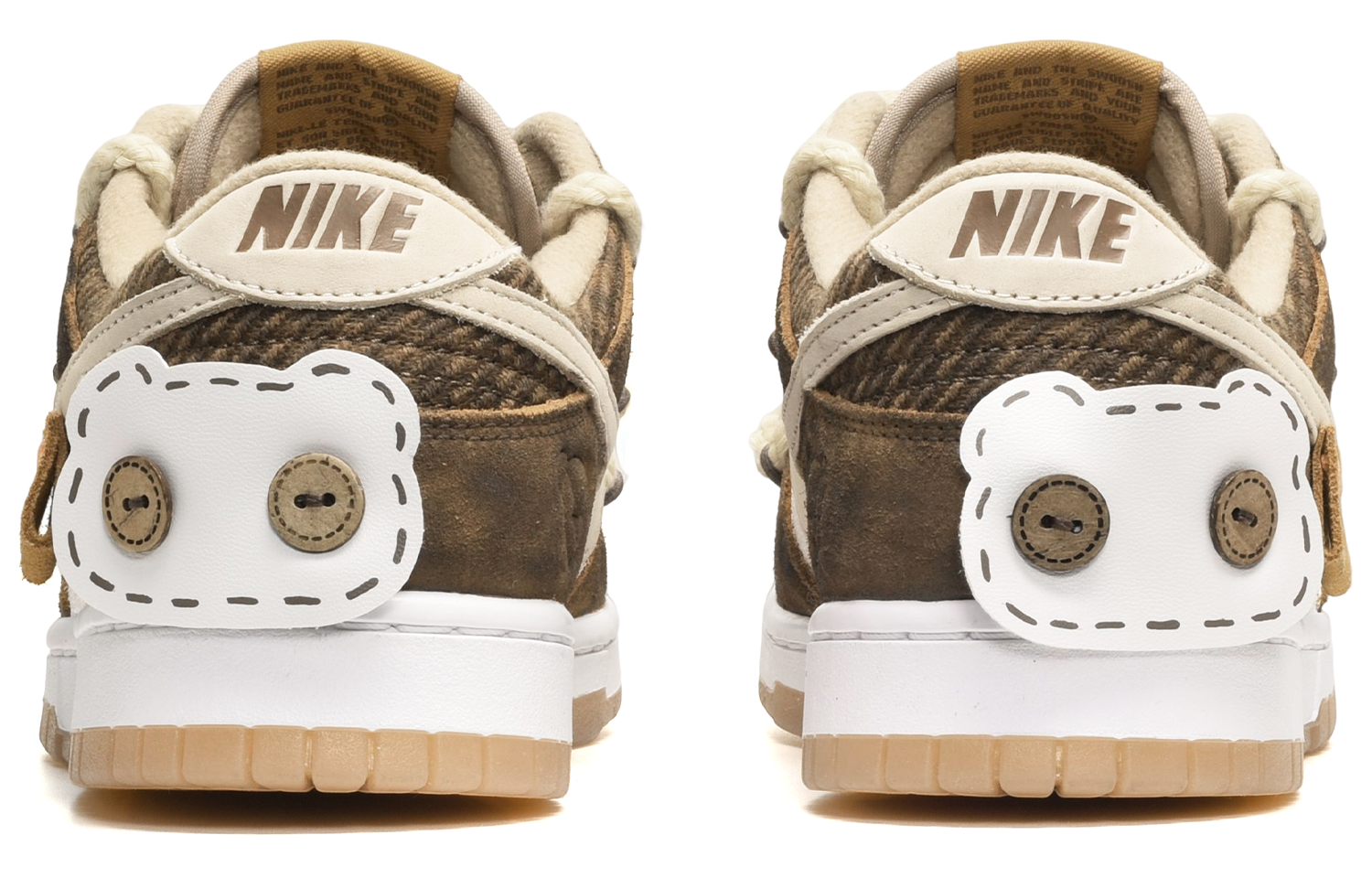 Shop ナイキ カシナ ダンク 白茶バレンタイン (Nike Kasina Dunk 白茶バレンタイン) DZ5350-288(TeamE-男款扣子眼小熊白棕BOX)