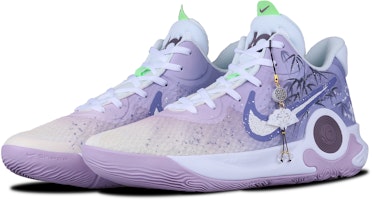 ナイキ KD Trey 5 IX '竹ホワイトパープル' カスタムシューズ DJ6922-100(Team28-竹意BOX) Shop ナイキ KD Trey 5 IX '竹ホワイトパープル' カスタムシューズ DJ6922-100(Team28-竹意BOX)