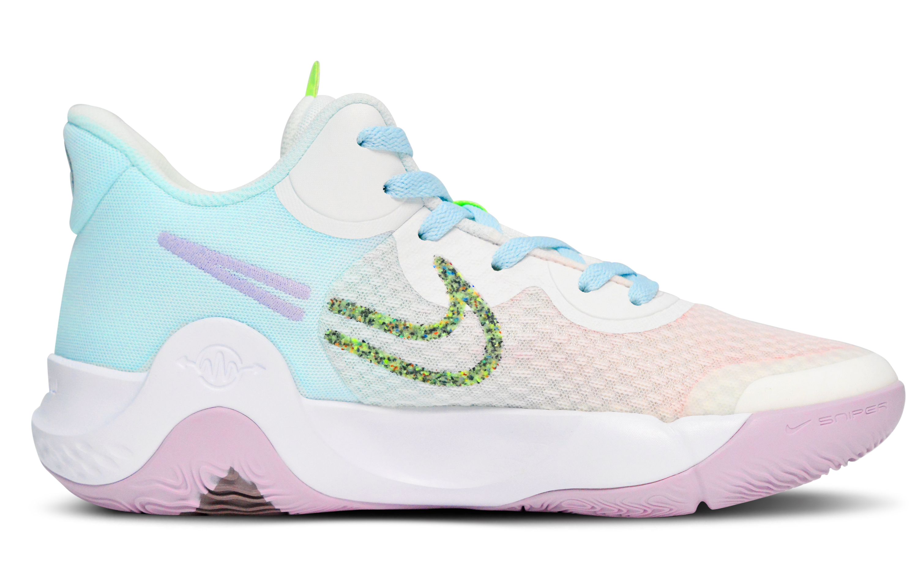 Order 나이키 KD 트레이 5 IX '블루핑크' (커스텀) DJ6922-100(Team65-粉蓝渐变)