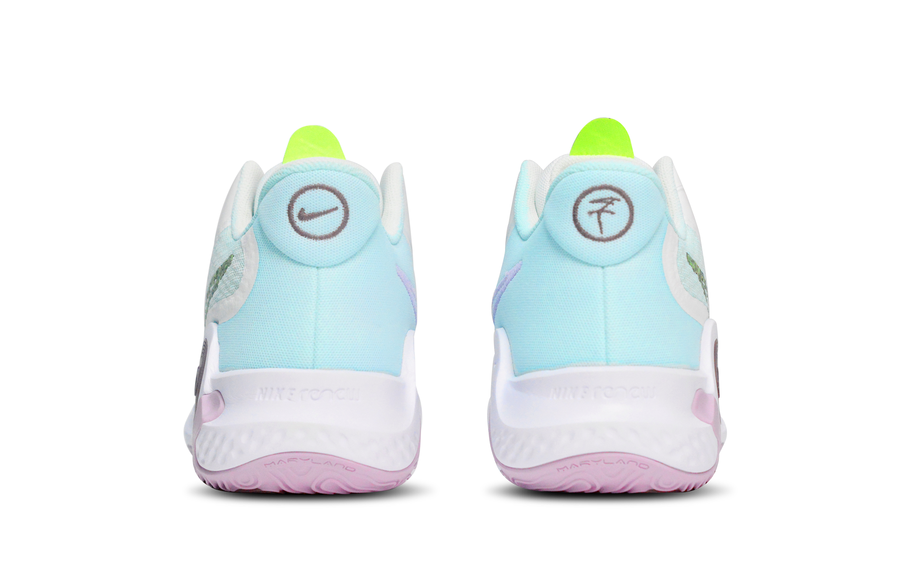 Shop 나이키 KD 트레이 5 IX '블루핑크' (커스텀) DJ6922-100(Team65-粉蓝渐变)